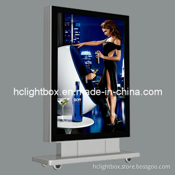 Outdoor LED Scrolling System Advertising for Light Box